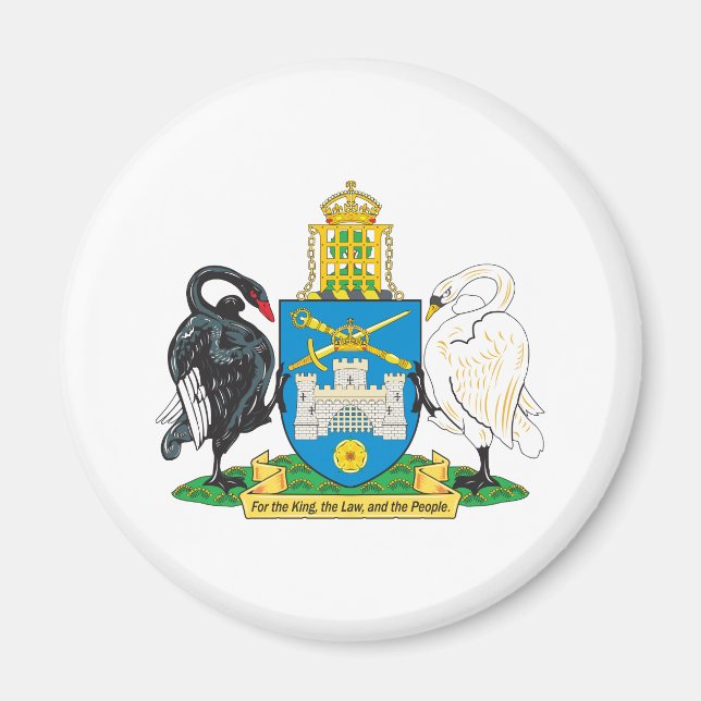 Canberra Coat Of Arms Magnet (Front)