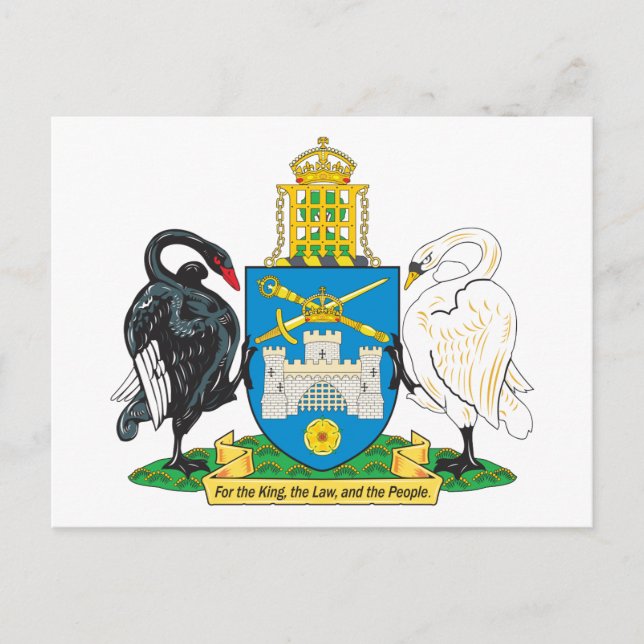Canberra Coat Of Arms Postcard (Front)