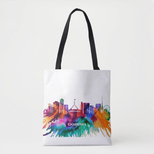 Canberra Skyline Tote Bag (Front)