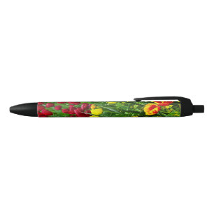 Canberra Tulips Black Ink Pen