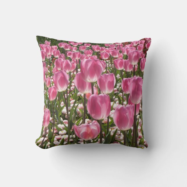 Canberra Tulips double-sided Cushion (Front)