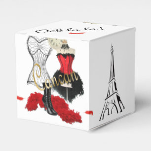 Cancan Costume 1 Favour Box