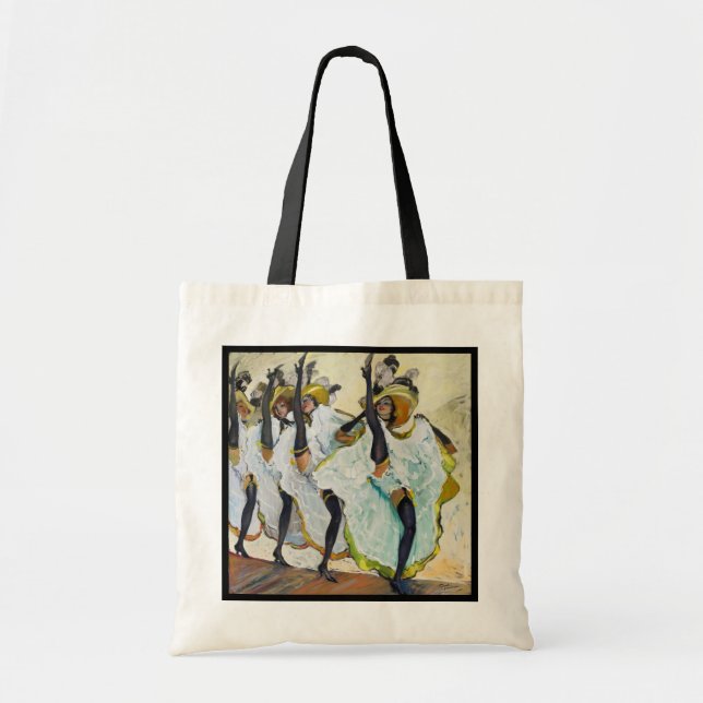 Cancan Dancers Tote Bag (Front)