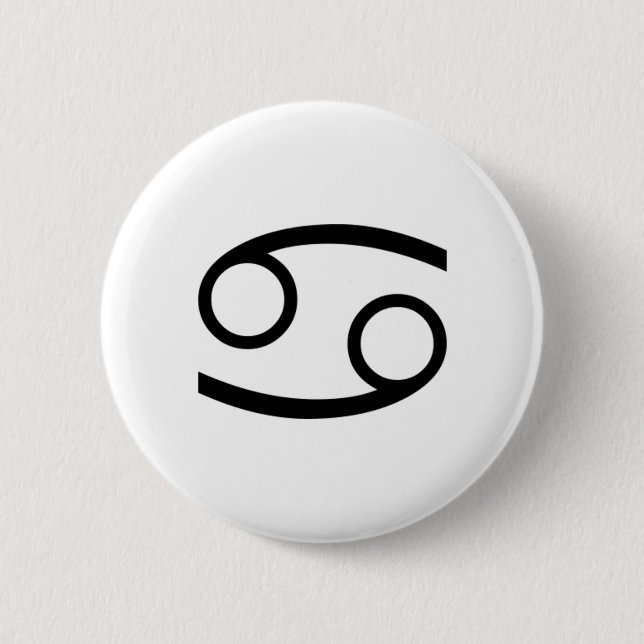 Canceer 6 Cm Round Badge (Front)