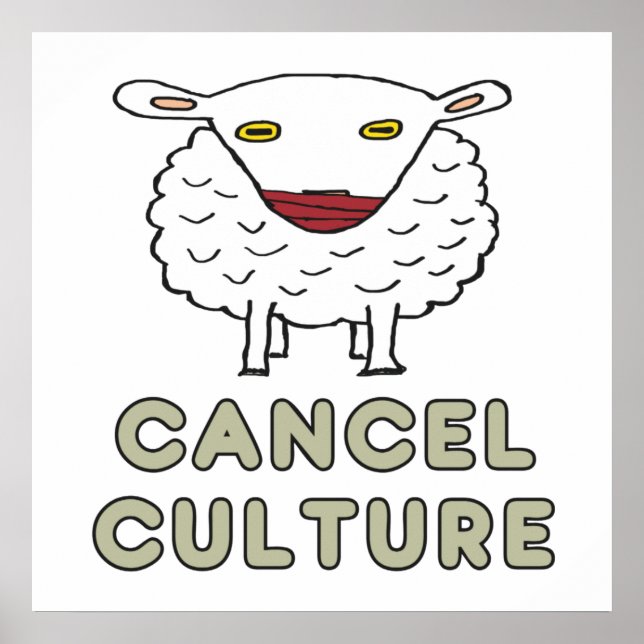 Cancel Culture Poster (Front)