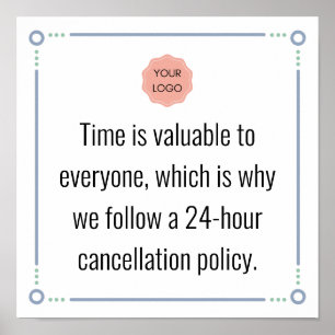 Cancelation notice  poster