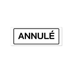 CANCELED SELF-INKING STAMP