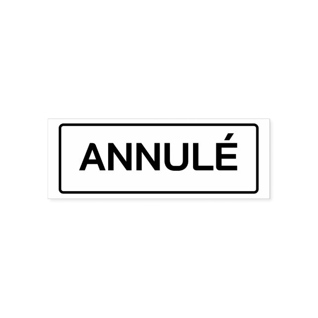 CANCELED SELF-INKING STAMP (Design)