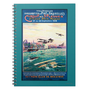 Cancelled Float Plane Promotional Poster Notebook