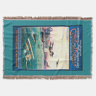 Cancelled Float Plane Promotional Poster Throw Blanket