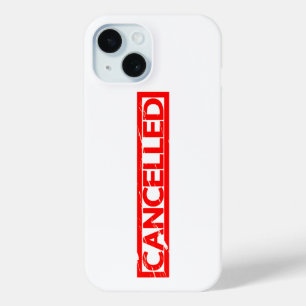 Cancelled Stamp iPhone 15 Case