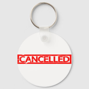 Cancelled Stamp Key Ring