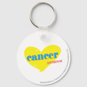 Cancer 3 key ring