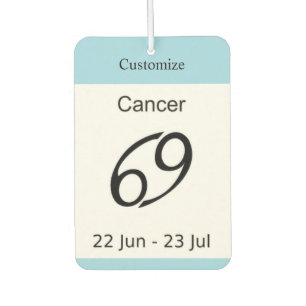 Cancer 69 Zodiac Sign Thunder_Cove Car Air Freshener