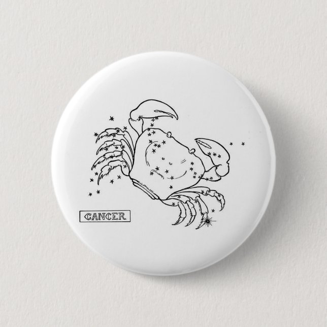 Cancer 6 Cm Round Badge (Front)