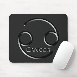 CANCER, Abstract Design of the Zodiac Sign, Mouse Pad