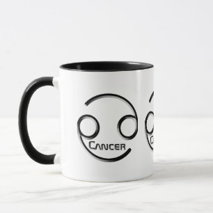 CANCER, Abstract Design of the Zodiac Sign,  Mug
