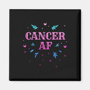 Cancer Af Pink Cancer Zodiac Sign Horoscope Birthd Magnet