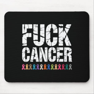 Cancer all ribbons cancer awareness survivor mouse pad
