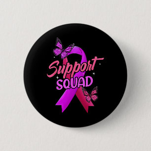 Cancer And Domestic Violence Awareness Butterfly 6 Cm Round Badge