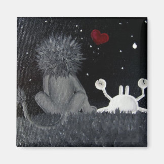 Cancer and Leo Love Magnet