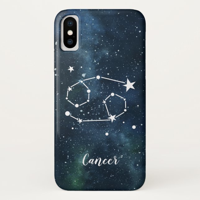 Cancer | Astrological Zodiac Sign Constellation Case-Mate iPhone Case (Back)