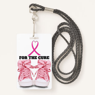 Cancer Awareness Badge - See Back ID Badge