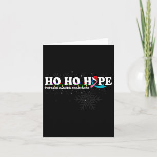 Cancer Awareness Christmas Wish  Card