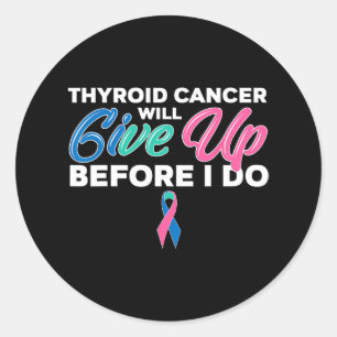 Cancer Awareness Classic Round Sticker