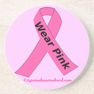 Cancer Awareness Coaster