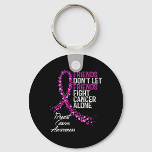 Cancer Awareness Friends Fighter Support Key Ring
