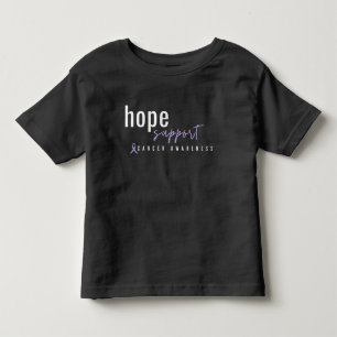 cancer awareness hope support Toddler T-Shirt