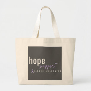 cancer awareness. hope support Totes & bags