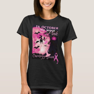 Cancer Awareness. In October We Wear Pink. Hallowe T-Shirt