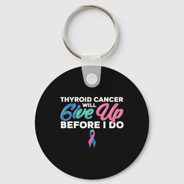 Cancer Awareness  Key Ring (Front)