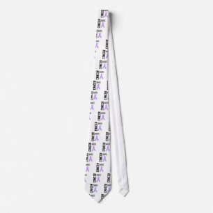 Cancer Awareness Lavender (all cancer) Ribbon Tie