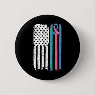 Cancer Awareness Quote For A Thyroid Cancer Warrio 6 Cm Round Badge