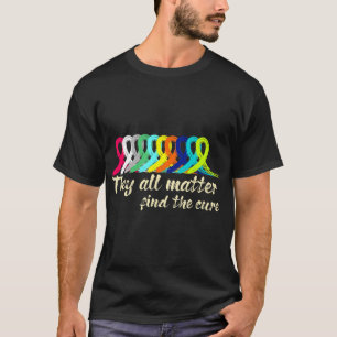Cancer Awareness Ribbon Support  T-Shirt