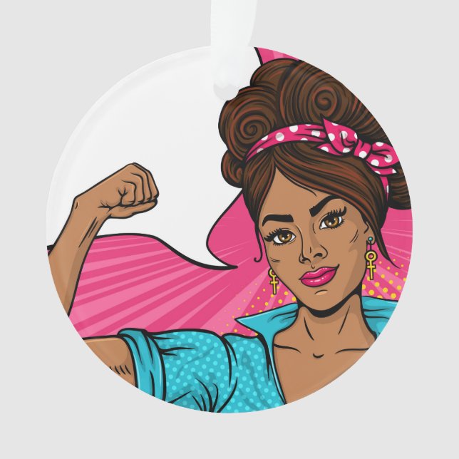 Cancer Awareness Ribbons Ornament (Front)