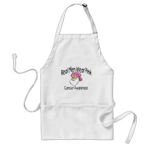 Cancer Awareness Santa Standard Apron