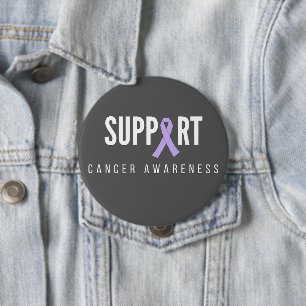 cancer awareness. support. Button