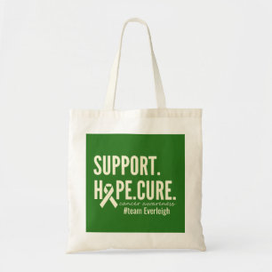cancer awareness support Custom Totes & Bags