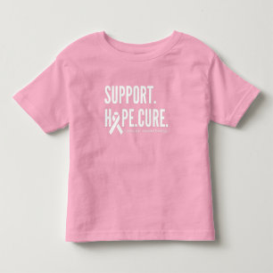 cancer awareness support hope cure Toddler T-Shirt