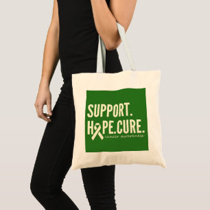 cancer awareness support hope cure Totes Bags