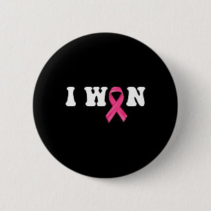 Cancer Awareness Survivor 6 Cm Round Badge