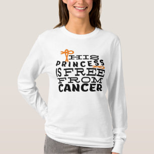 CANCER AWARENESS- THIS PRINCESS IS FREE FROM CANCE T-Shirt