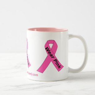 Cancer Awareness Two-Tone Coffee Mug