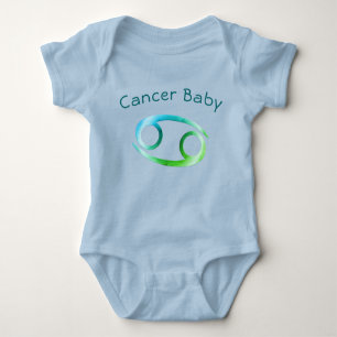 Cancer Baby Zodiac Baby Bodysuit