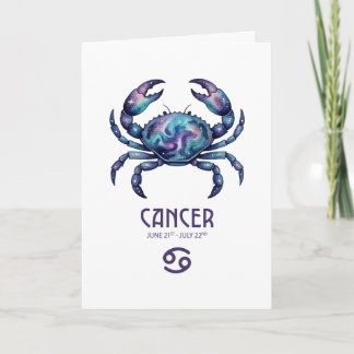 Cancer Birthday Card