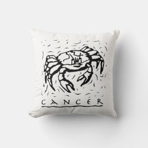 Cancer Birthday Year Astrological Zodiac Sign Cushion